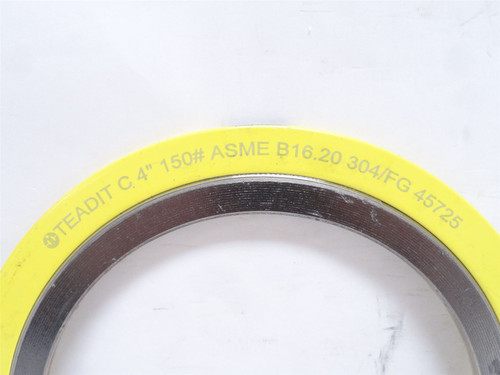 TEADIT GSW-66C-1500400; Spiral Wound Gasket SS-316; Size: 4"