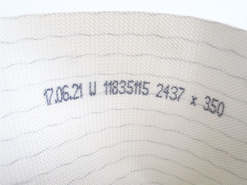 Wipotec 11835115; Coated Rubber Belt; 350mm Wide x 1200mm Long