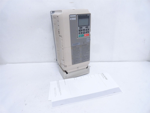 Yaskawa CIMR-AU4A0004FAA; AC Drive 2HP 480VAC 3PH