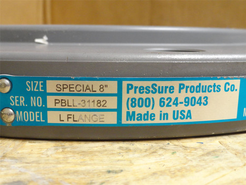 PreSure Products L FLANGE; Flange Sight Glass Window; Size: 8"