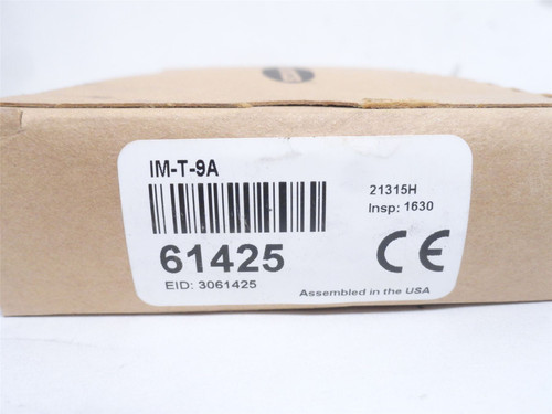 Banner IM-T-9A; Safety Relay 61425; 24VDC; 100mA; IP20