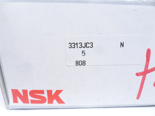 NSK 3313JC3; Double Row Angular Contact Bearing 65mmID
