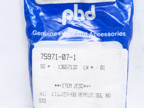phd 75971-07-1; Repair Kit CTSXX50-BB
