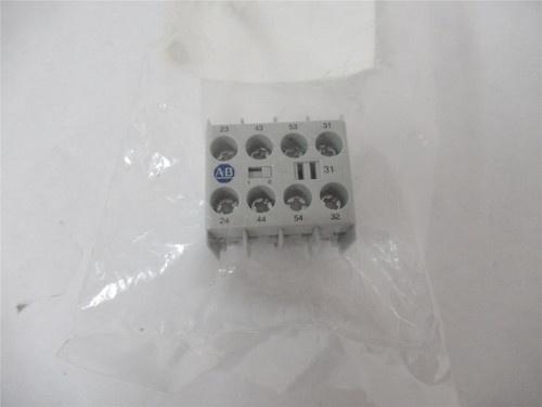 Allen-Bradley 100-KFC31; AuxilaryContactBlock 10V3 NO and 1NC