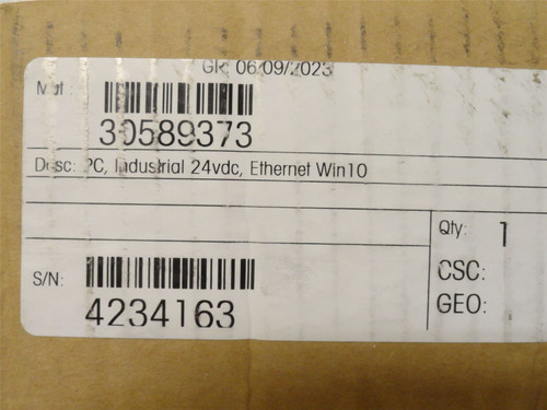 Mettler-Toledo 30589373; Safeline Flex PC Unit; W10; 100-240VAC