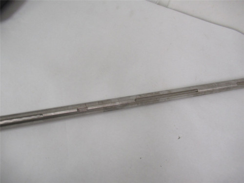 Ossid 39015; Shaft 38" Length 1" Diameter SS