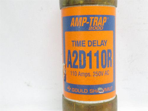 Gould A2D110R; Time Delay Fuse; 110A; 250VAC/DC