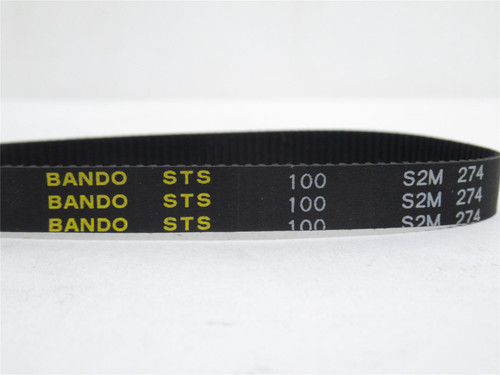 Bando 100-S2M-274; Timing Belt 100mm Long; x 10mm Wide