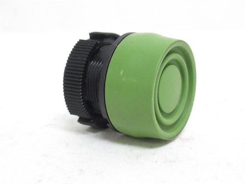 Telemecanique ZA2BP3; Booted Green Pushbutton Head; 22mm