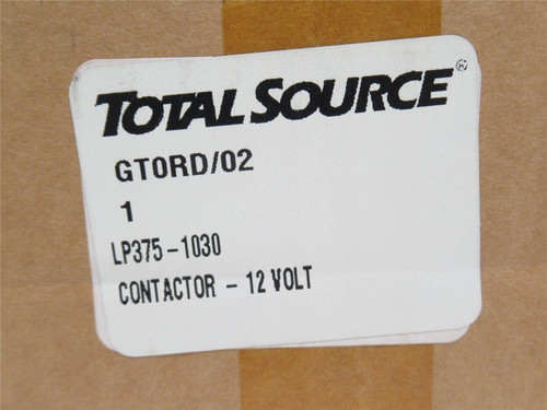 Albright LP375-1030; Forklift Relay Contactor; 12 Volt