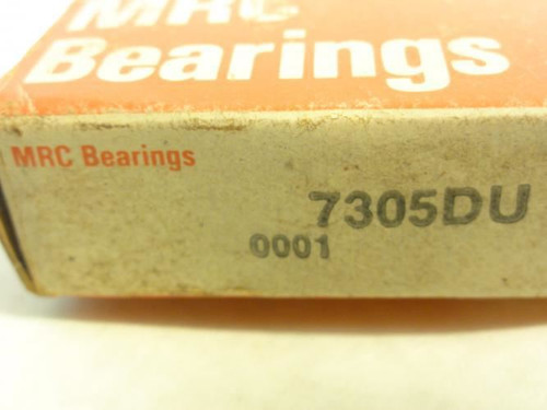 MRC 7305DU; Ball Bearing; 25mm ID; 62mm OD; 34mm Width