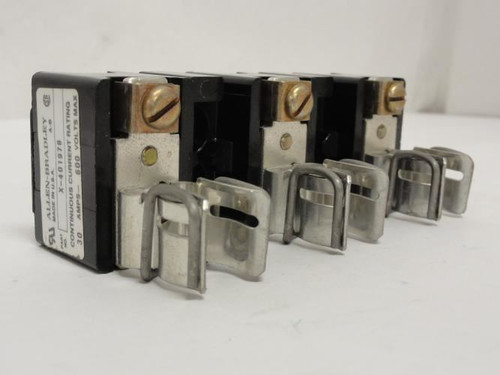 Allen-Bradley X-401978; Fuse Block Assy; 30A; 3P; 600V