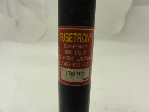 Fusetron FRS-R-2; Time Delay Fuse; 2A; 600VAC