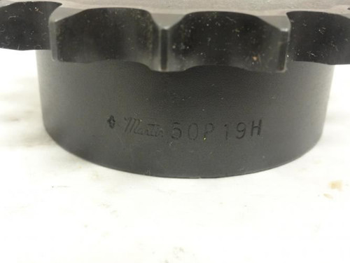 Martin 50P19H; Bushed Sprocket # 50; 19Teeth; Hardened