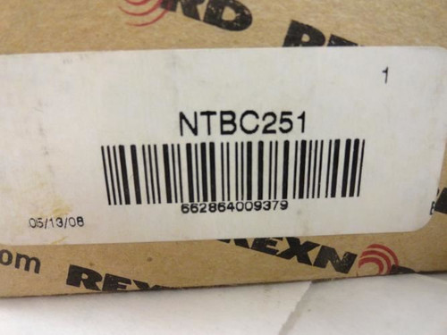 Rexnord NTBC251; PIllow Block Bearing; 1"ID; 2-Bolt