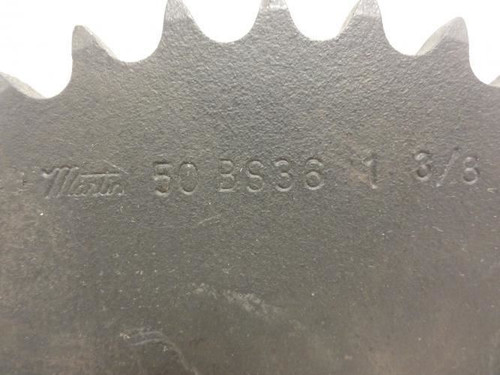 Martin 50BS36-1-3/8; Sprocket # 50 36Teeth; 1-3/8"ID