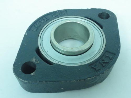 INA LCTE-06; Flanged Bearing; 2-Bolt; 30mm ID
