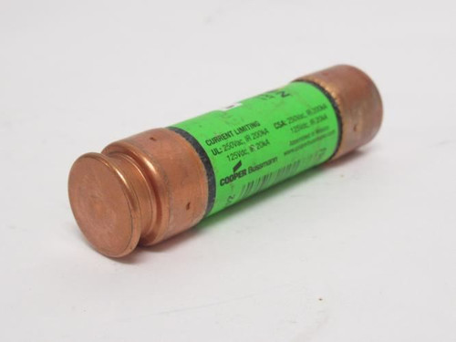 Bussmann FRN-R-35; Dual Element Time Delay Fuse; 35A; 250VAC