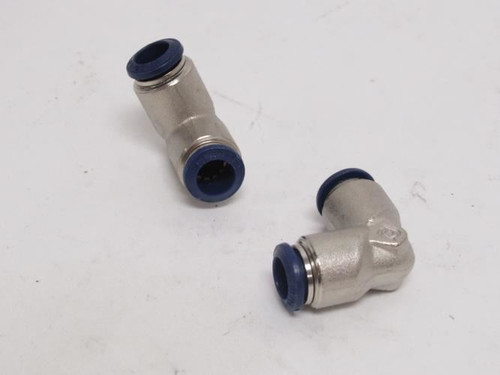 Aignep 88130-05; Lot-2 Air Brass Elbows; 90Deg; 5/16" PTC