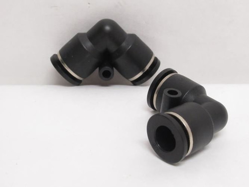 Industry-Std 1PEP7; Lot-2 Plastic Air Elbows; 3/8" PTC
