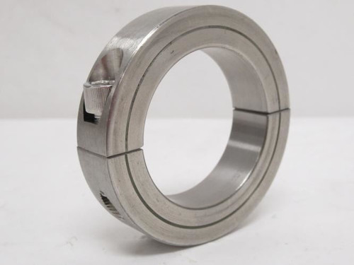MFG- 1L729; Shaft Clamp Collar; SS; 2"ID x 3"OD; 2 Piece