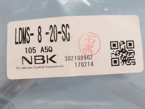 NBK LDMS-8-20-SG; Clamp Lever; L-Shaped