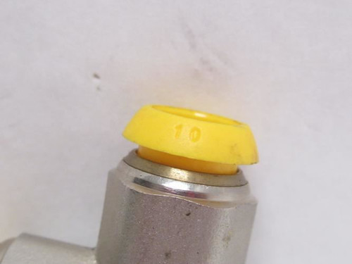 Parker EPB10; Brass PrestoLok Union Elbow 90Deg; 10mm Tube