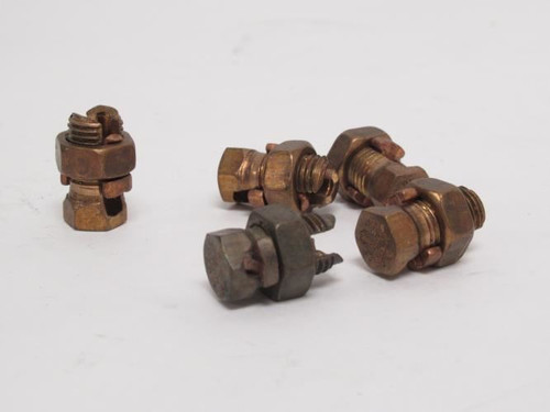 MFG- 8H; Lot-5 Split Bolt Connectors; 8 To 10 sol