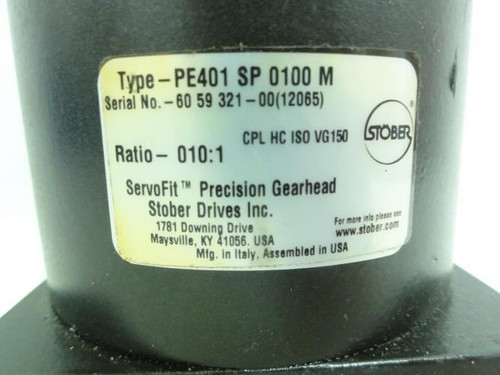 Stober PE401SP0100M; Drive; 10:1 Ratio