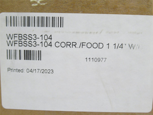 Stober WFBSS3-104; Beverage Duty Bushing Kit; 1-1/4"; W/Drain