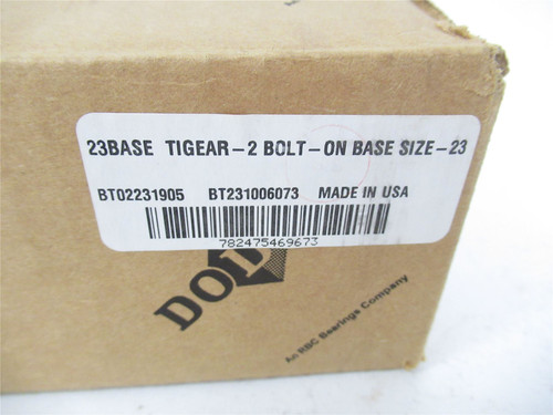 Dodge 23 Base Tigear; Speed Reducer Base Kit 7.06"L 6.14" W