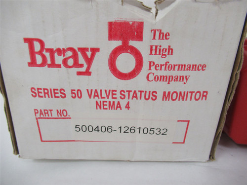 Bray 50-0406-12610-532; Limit Switch 10A 125-250VAC 25 30VDC