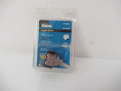 Ideal 774011; Toggle Switch 125-250VAC 3/4HP