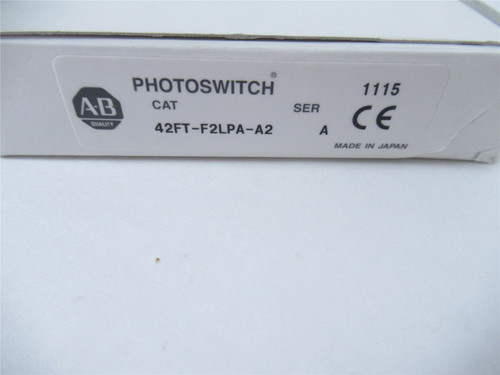 Allen-Bradley 42FT-F2LPA-A2;  FiberOptic Photoswitch10m 24VDC