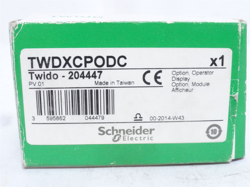 Schneider TWDXCPODC; Operator Display Module; 5VDC; 200mA