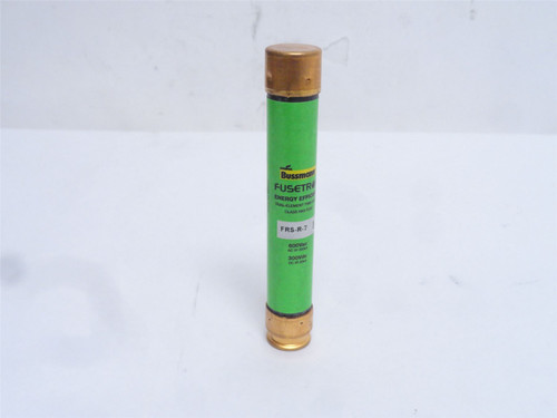 Bussmann FRS-R-7; Time Delay Fuse; 7A; 600VAC/300VDC