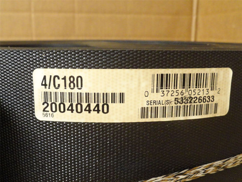 Continental 4/C180; V-Belt; 4-Rib; 184" Long; 3.92" Wide
