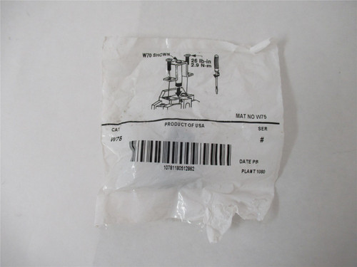 Allen-Bradley W75; Overload Heater Element