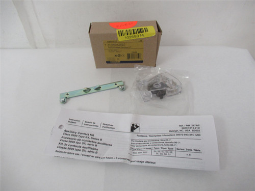 Square D 9999SX7; Aux Contact 1-NO 5A