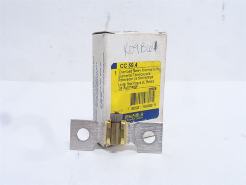 Square D CC59.4; Thermal Overload Relay Unit; Ser: CC