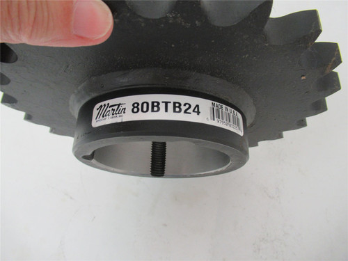 Martin 80BTB24-2517; Bushed Sprocket #80 24T