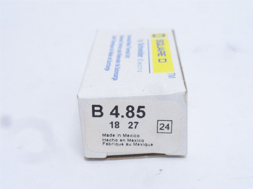 Square D B4.85; Thermal Overload Relay Unit; Ser: B