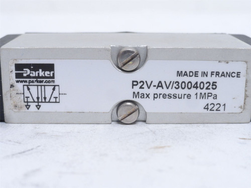 Parker P2V-AV/3004025; Solenoid Air Valve Module; 1MPa