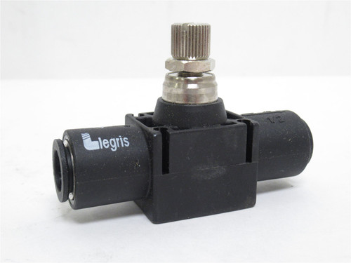 Legris 7770 12 00; Flow Control Valve; 12mm PTC; 145PSI