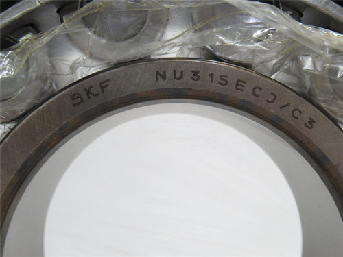 SKF NU 315 ECJ/C3; Cylindrical Roller Bearing 75mmIDx160mmOD