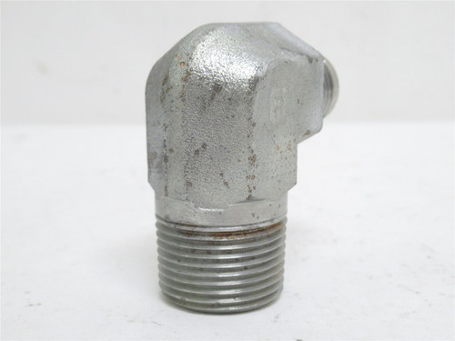 Parker 8-12 CTX-S; Adaptor Elbow; 90Deg; 1/2 JIC To 3/4 NPT