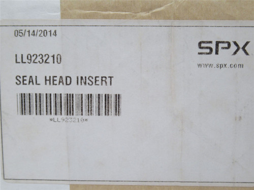SPX LL923210; Seal Head Insert; 2-1/2" ID x 3-1/4" ID