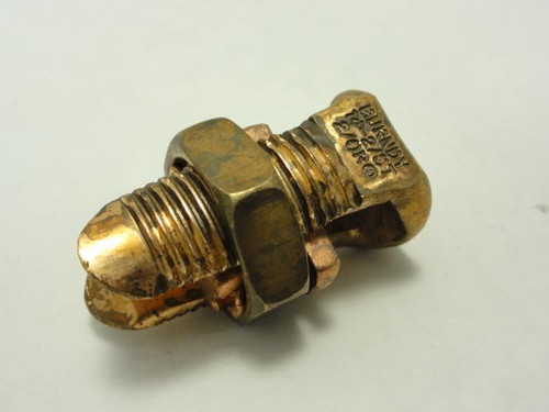 Burndy KS26; Copper Split Bolt; Cu: 2 AWG-2/0 AWG (Str)