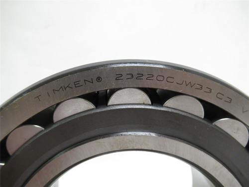 Timken 23220CJW33C3; Spherical Roller Bearing; 100mmD