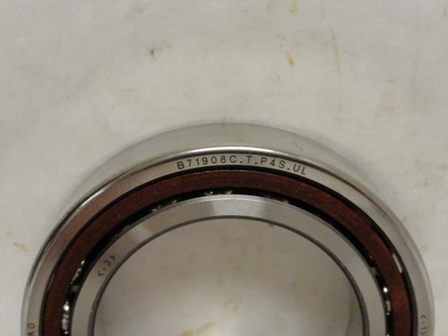 FAG B17908C.T.P4S.UL; Angular Contact Bearing 40mm ID x 62mm OD